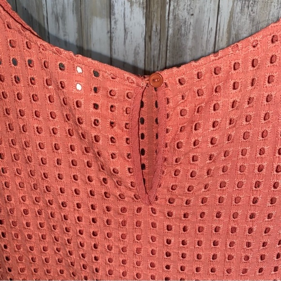 Jodifl Peachy Pink Flutter Sleeve Blouse - Picture 6 of 7